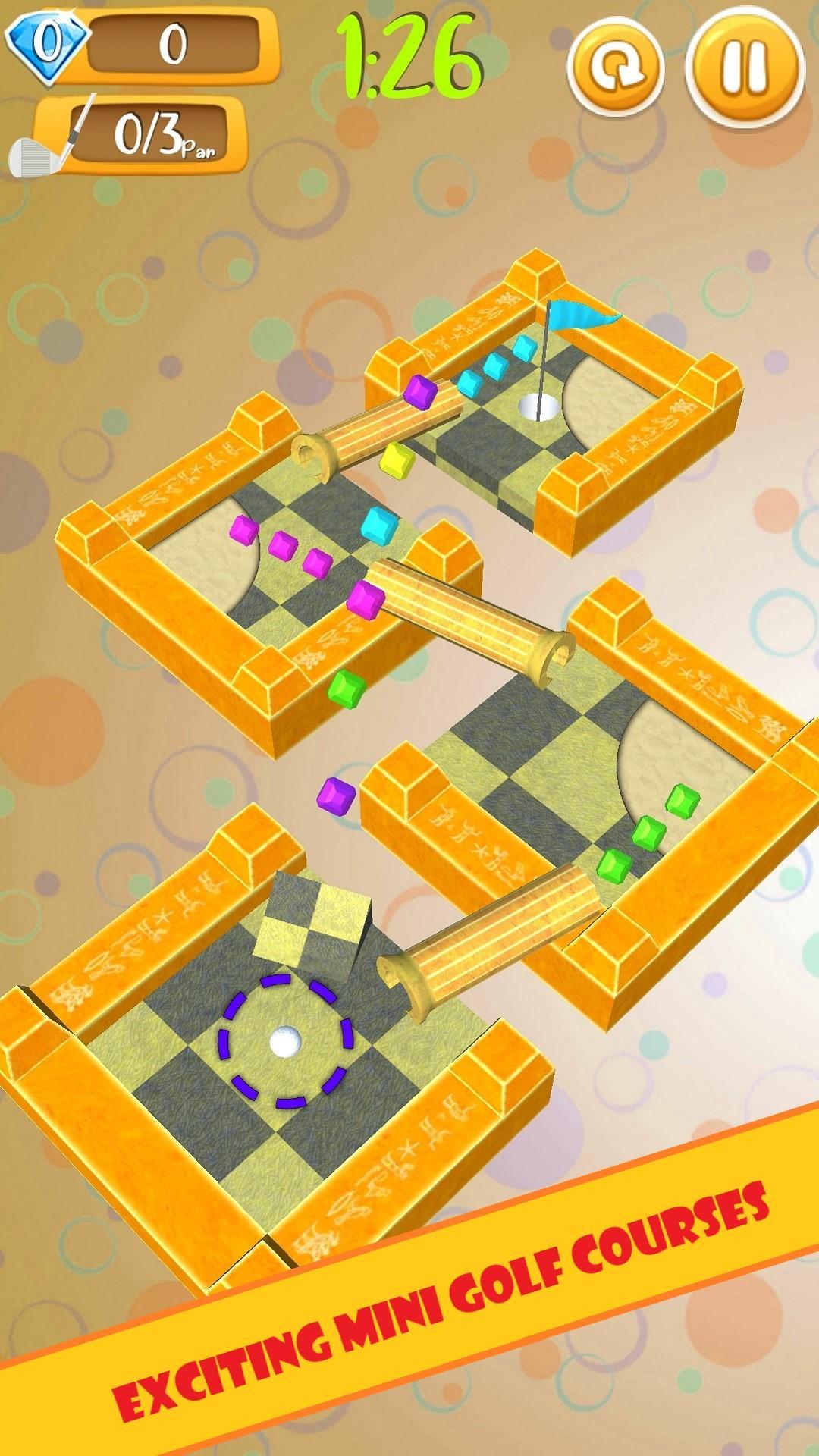 Mini golf with your friends(迷你高尔夫球无限金币) 2.4破解版截图3