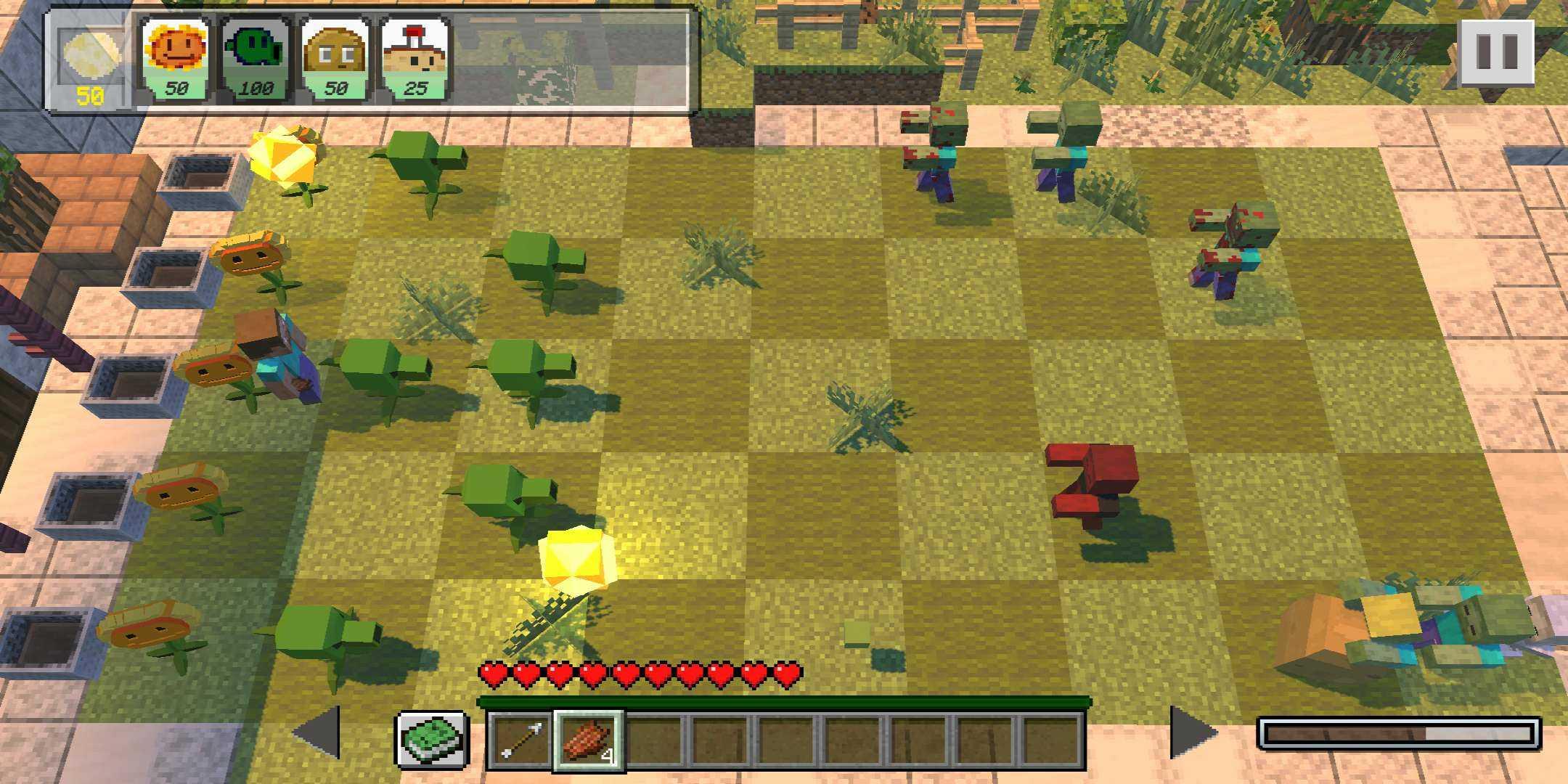 MC版植物大战僵尸重置版最新版(PVZ_MC) 0.2.1手机版截图3