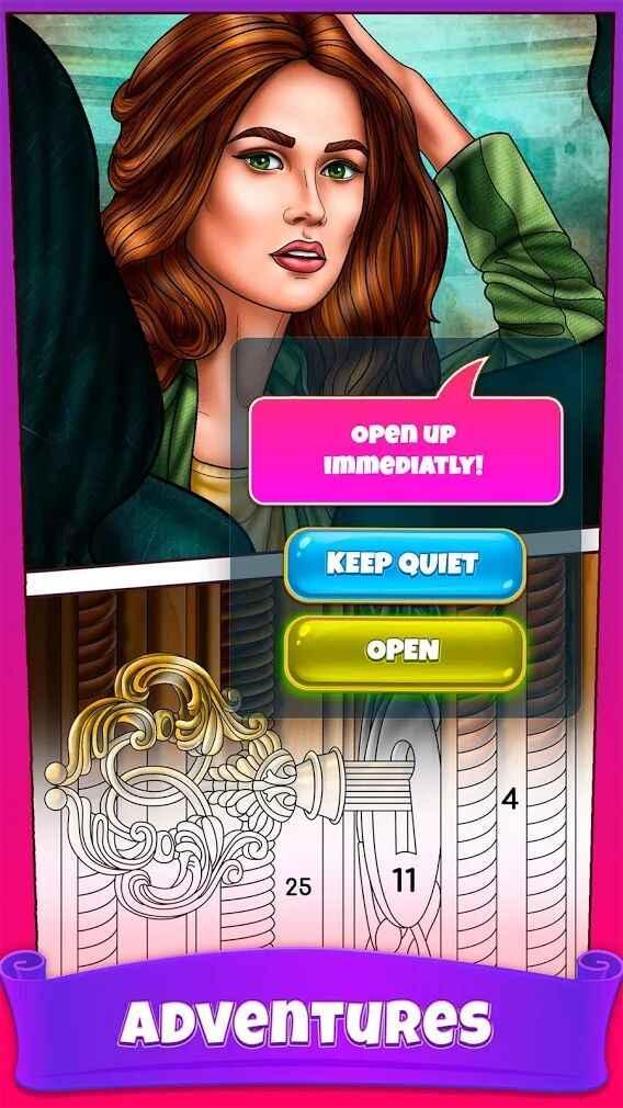 Color Stories(按数字上色的秘密破解版(无限金币)) 1.4.12安卓版截图4