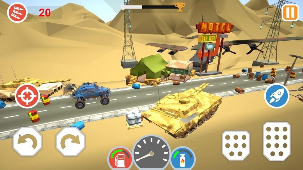 Crazy Zombie Driver(疯狂的僵尸司机游戏) 1.3最新版截图4