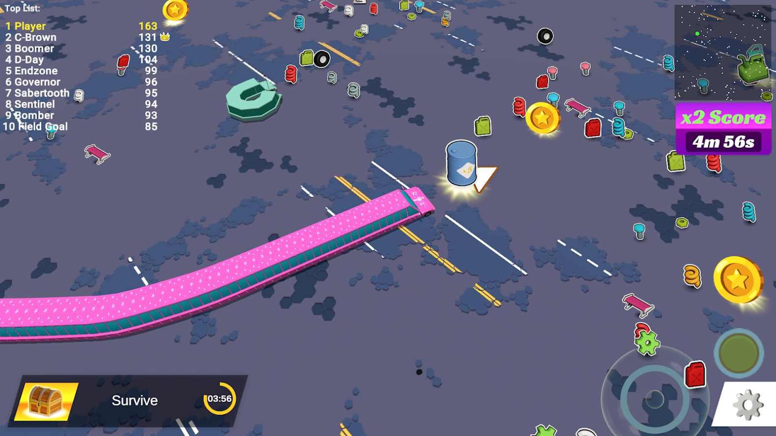 Mini Cars IO(迷你车IO破解版) 1.1修改版截图2