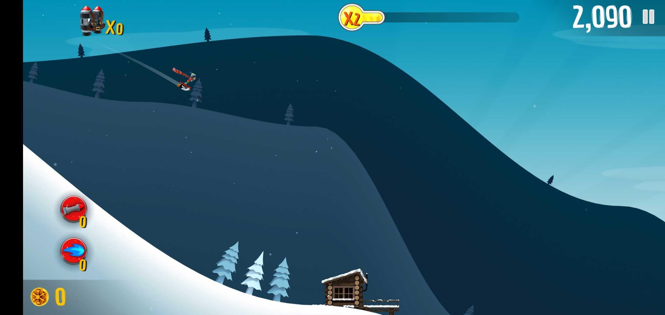 Ski Safari(滑雪大冒险10周年版全解锁破解版) 1.0.0安卓版截图1