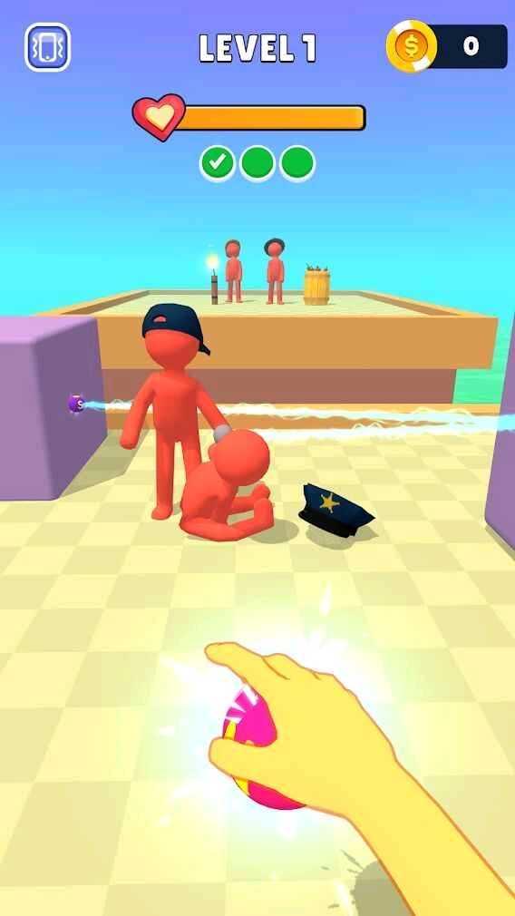 愤怒射击3D麻痹全场无限金币版 0.5最新版截图3