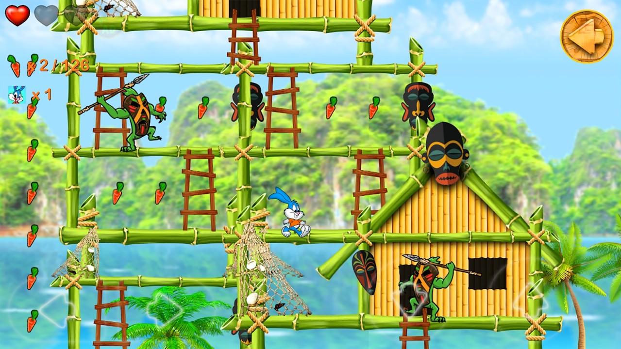 比尼兔冒险岛(Beeny Rabbit 2 Island)破解版大量生命 1.0.1安卓版截图1