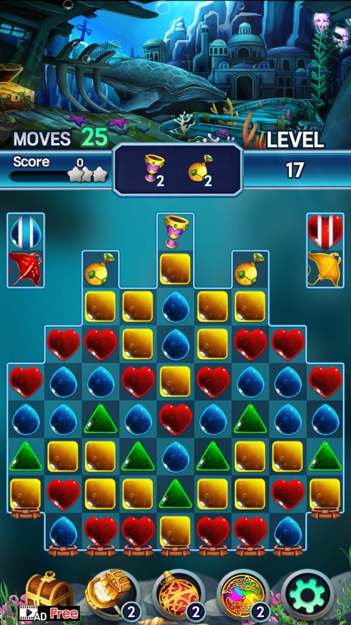 Jewel Ocean World(宝石海洋世界3破解版) 1.0.1中文版截图2