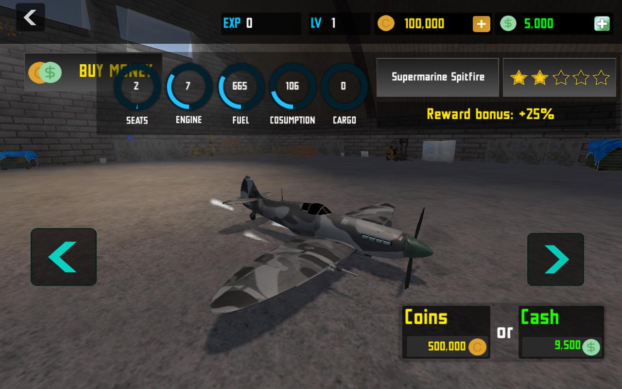 Flight Sky Sim 2021(飞行天空模拟器手游) 1.3.2安卓版截图4