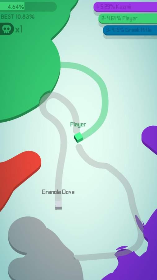 纸片大战2破解版(Paper.io 2) 1.9.0最新版截图3