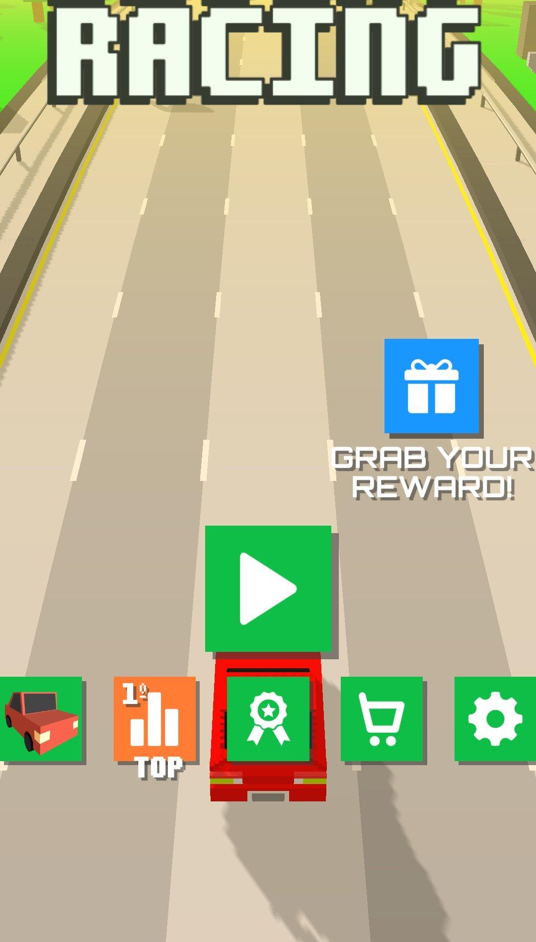 Blocky Racing - Traffic Racer(块状交通赛车破解版) 1.0最新版截图1