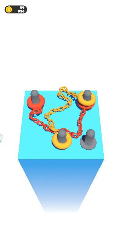 Chain Go Knots 3D(链走无限金币版) 3.1破解版截图3