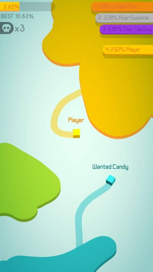 纸片大战2破解版(Paper.io 2) 1.9.0最新版截图4