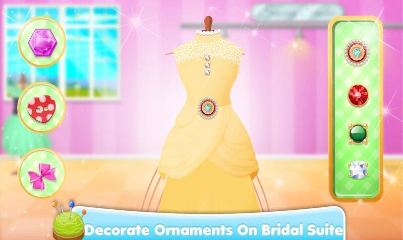 weddingDressDesigner(婚纱和设计师礼服裁缝沙龙手游) 1.0安卓版截图4