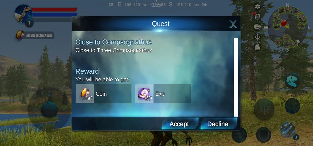 龙骨模拟器破解版无限金币版(Dryosaurus Simulator) 1.0.3安卓版截图1