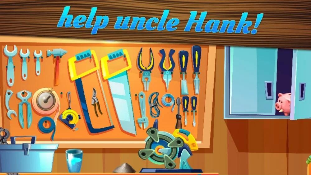 Hidden Objects - Uncle Hank(隐藏物品汉克叔叔的冒险手游) 1.0.7.5最新版截图1