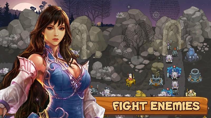 塔防王国进阶领域(Tower Defense Legends: Mercenary Stories)手游无限星星版 3.3.0修改版截图2