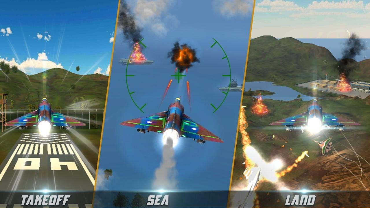 JF17雷霆空袭战斗机游戏(JF 17 Thunder : AirStrike) 4安卓版截图2