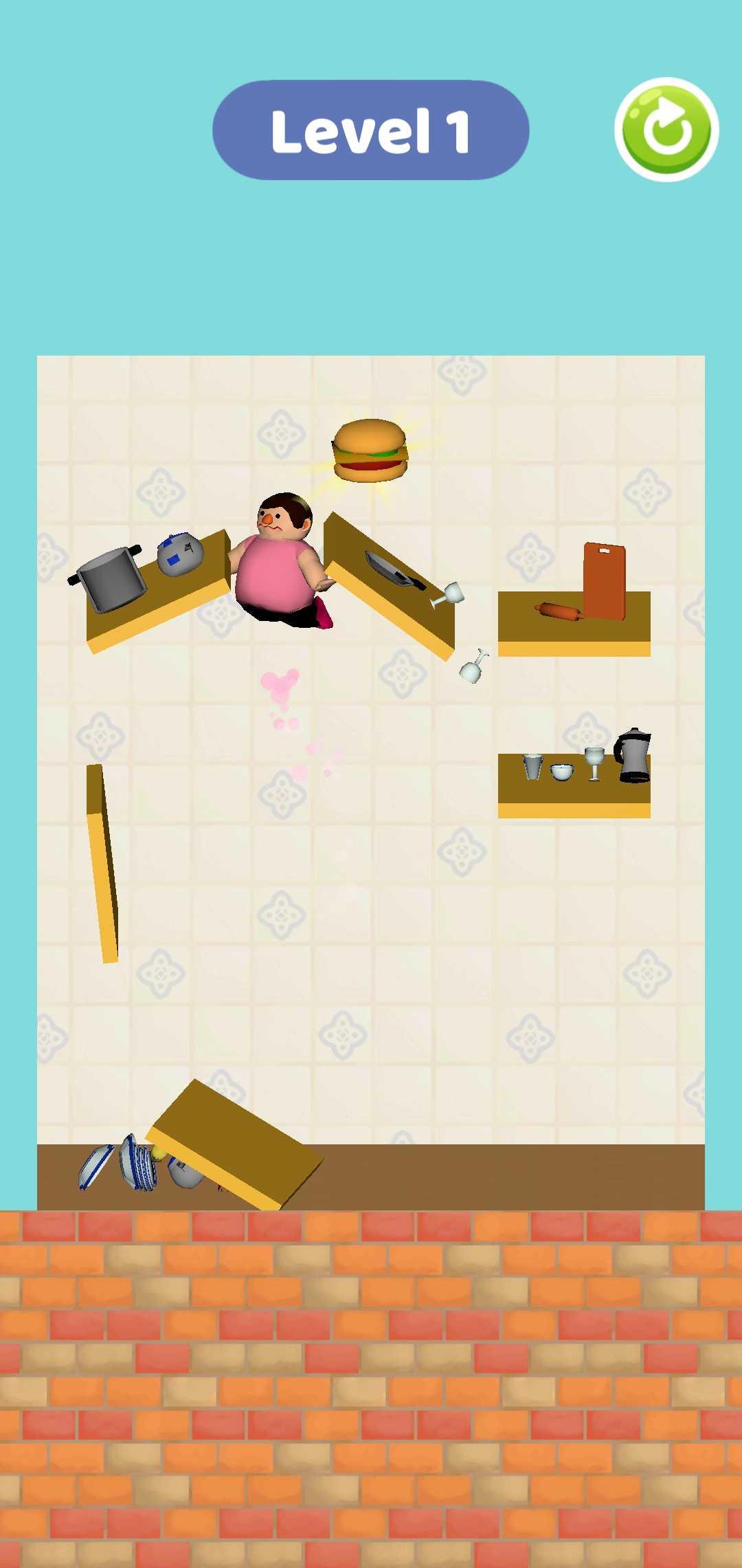 Fatty Flight(胖子飞行去广告版) 1.0.1破解版截图1