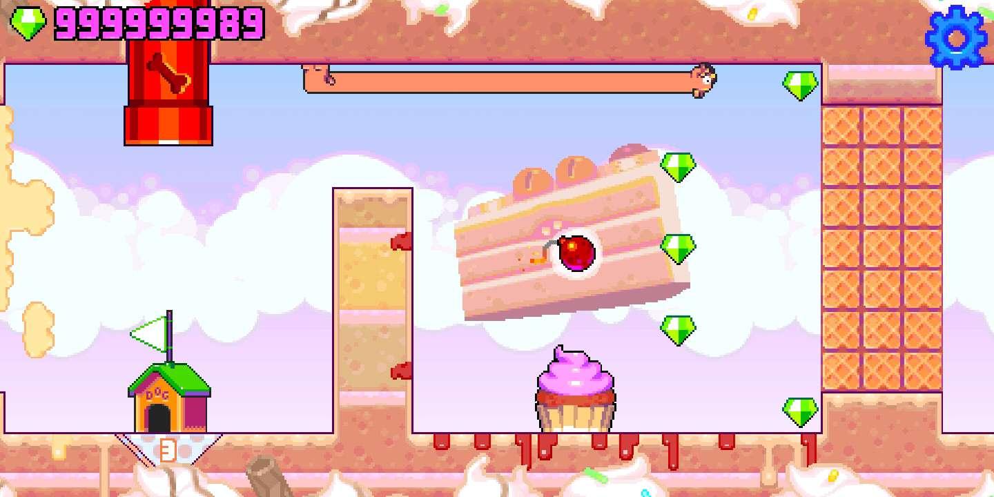 Silly Sausage: Doggy Dessert(香肠热狗甜点无限钻石破解版) 1.0.0安卓版截图3