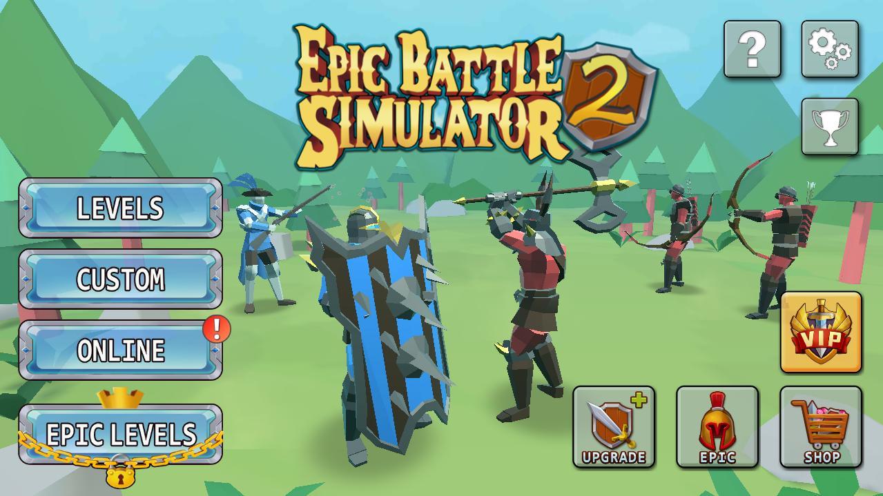 史诗级战争2最新版(Epic Battle Simulator 2) 1.6.80手机版截图1