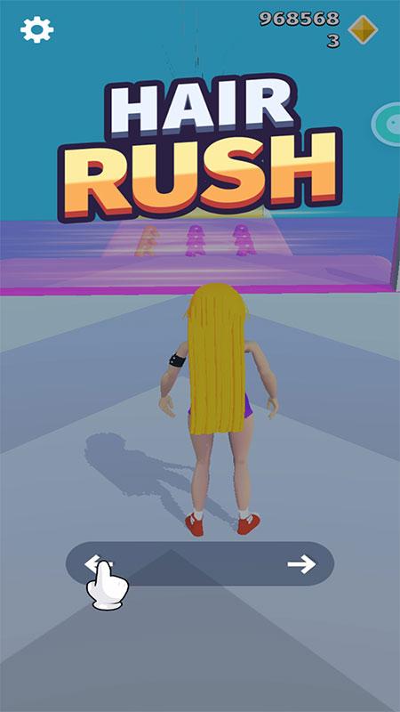 Hair Rush(长发飞舞无限金币版) 1.1.5破解版截图2