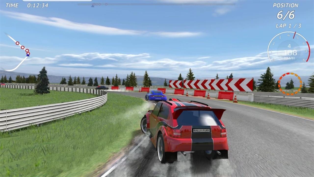 拉力赛车极限竞速无限积分版(Rally Fury) 1.114中文版截图1