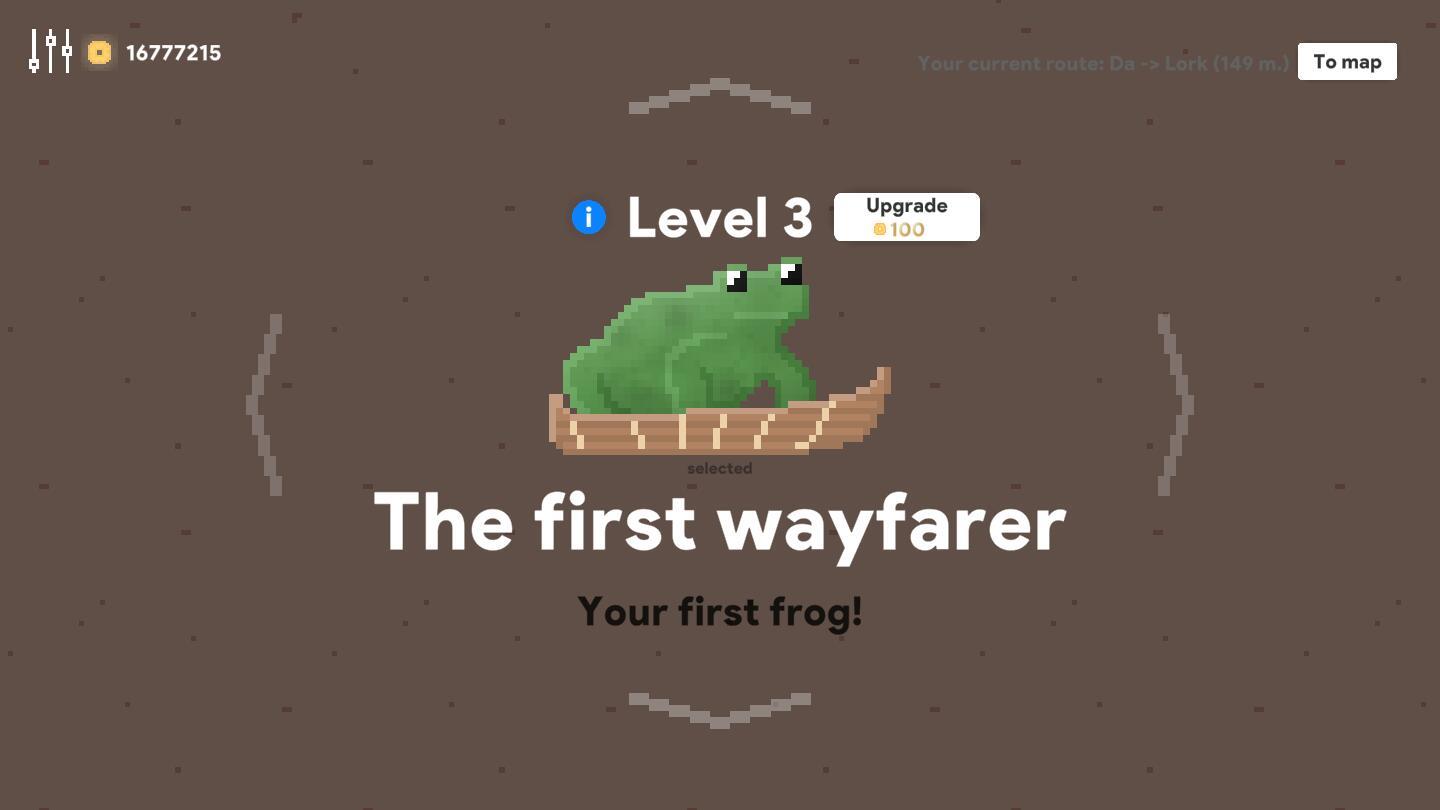 旅人青蛙破解版 1.0.4最新版截图2