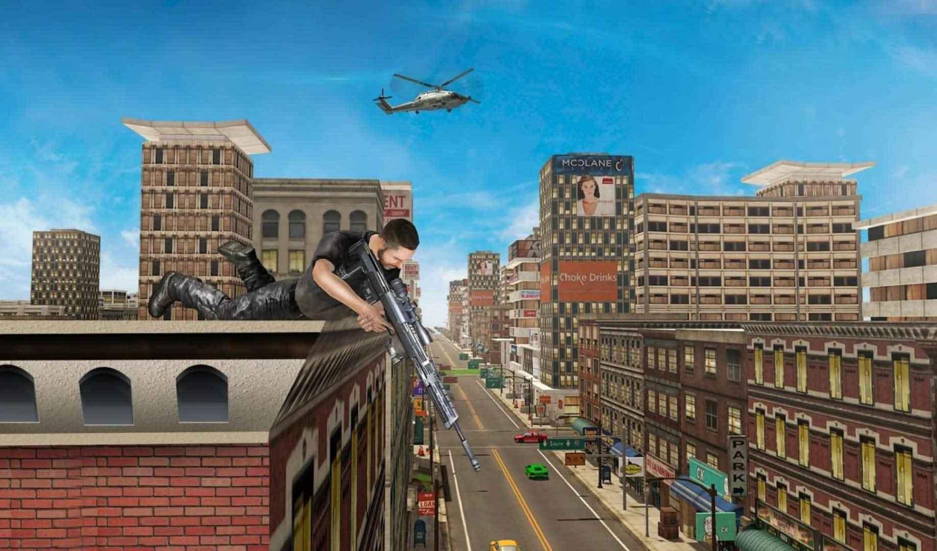 狙击手3D刺客无限钞票版 1.5安卓版截图3