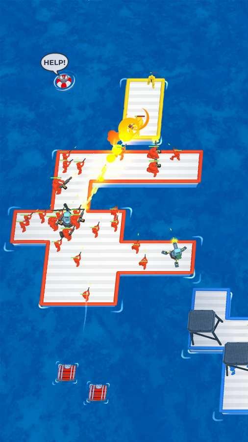 War of Rafts(木筏战争无限金钱版) 0.22.1安卓版截图1