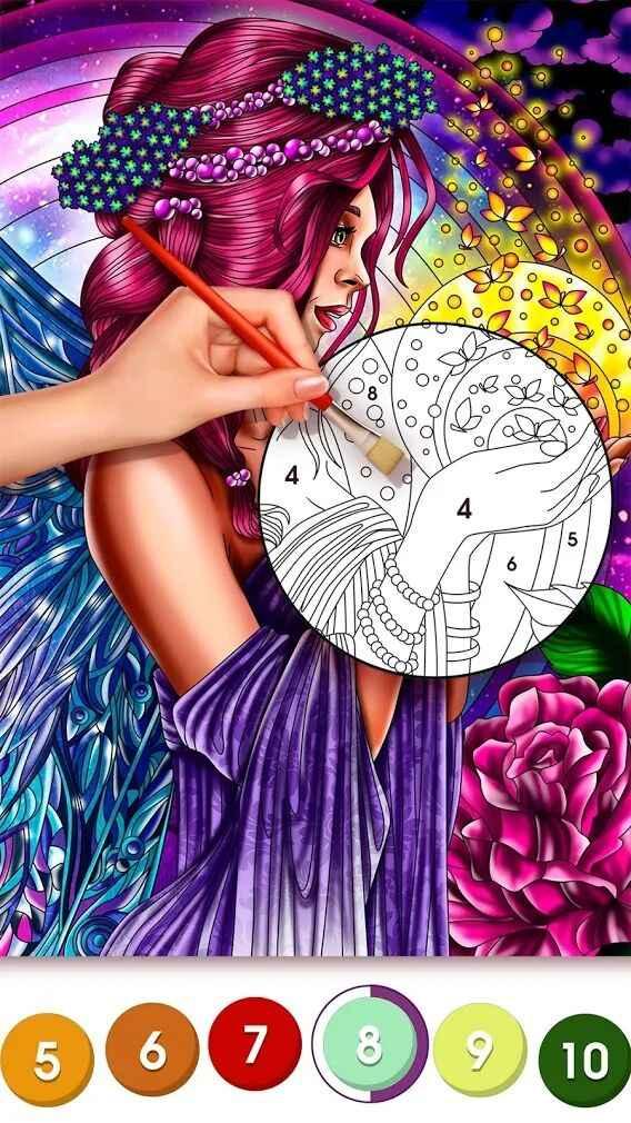 Color Stories(按数字上色的秘密破解版(无限金币)) 1.4.12安卓版截图2
