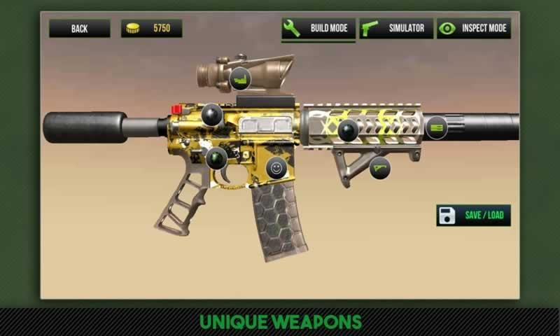 Custom Gun 3D(枪模拟器3D无限金币版) 3.9.2安卓版截图2