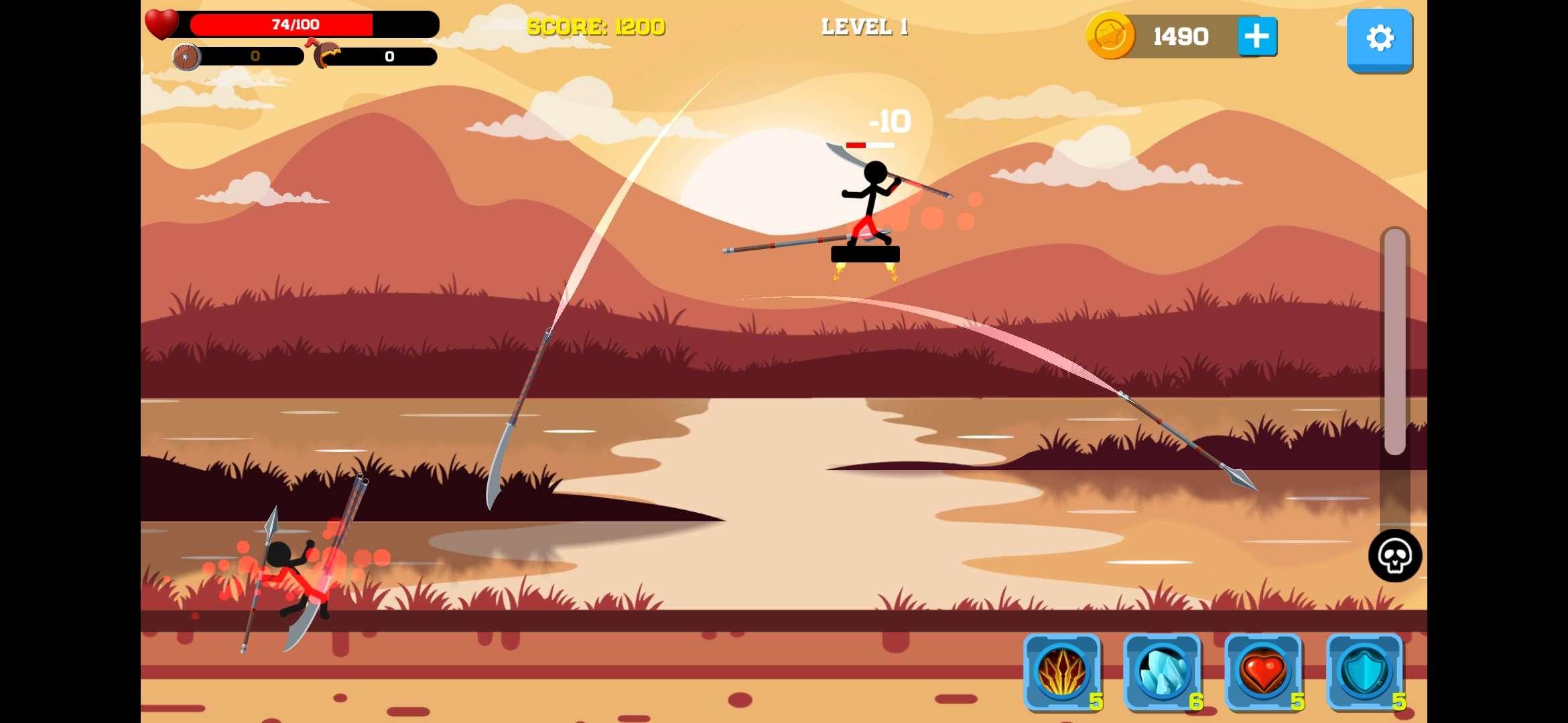 Stickman Archery(棍战弓箭手大师无限金币版) 1.0.2安卓版截图2