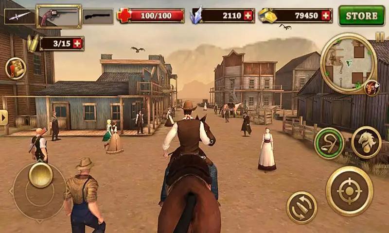 枪火西部无限金币版 1.11最新版截图2