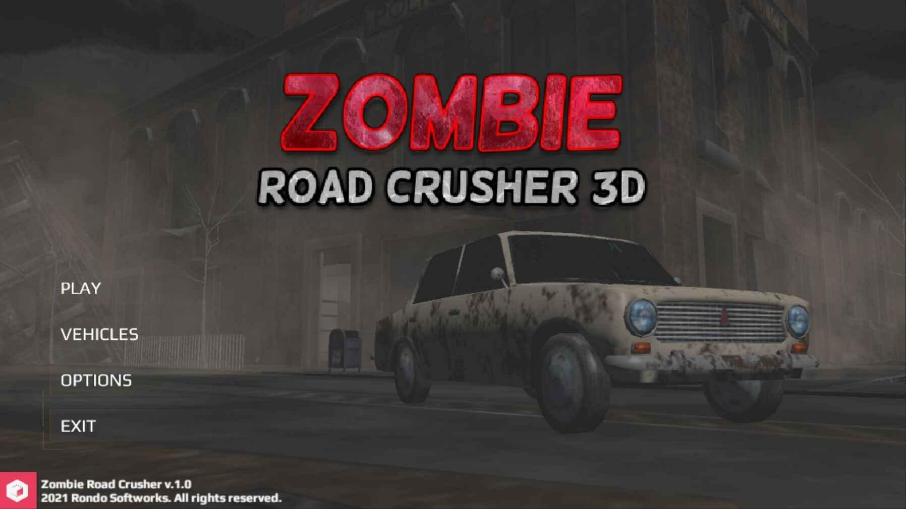 Zombie Road Crusher 3D(僵尸公路破碎机3d去广告版) 1.0安卓版截图3
