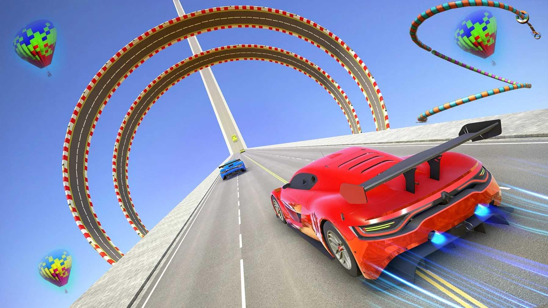 Ramp Car Stunts(极端坡道汽车特技3D(大量金币)) 1.2破解版截图3