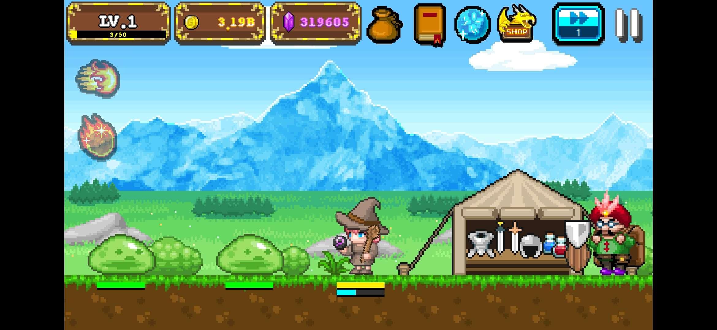 Tap Knight(自来水骑士无限金币版) 1.0.17破解版截图1
