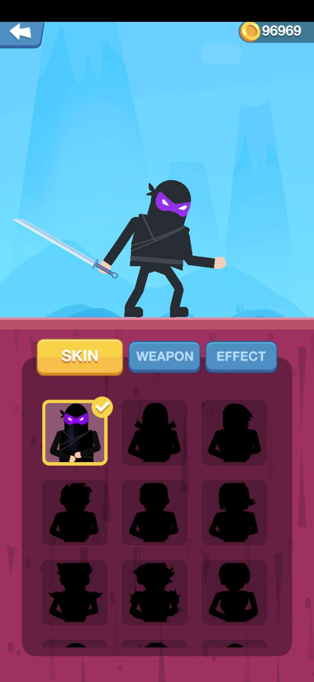 Ninja Continuous Chop(忍者连续斩无限金币版) 1.0安卓版截图1