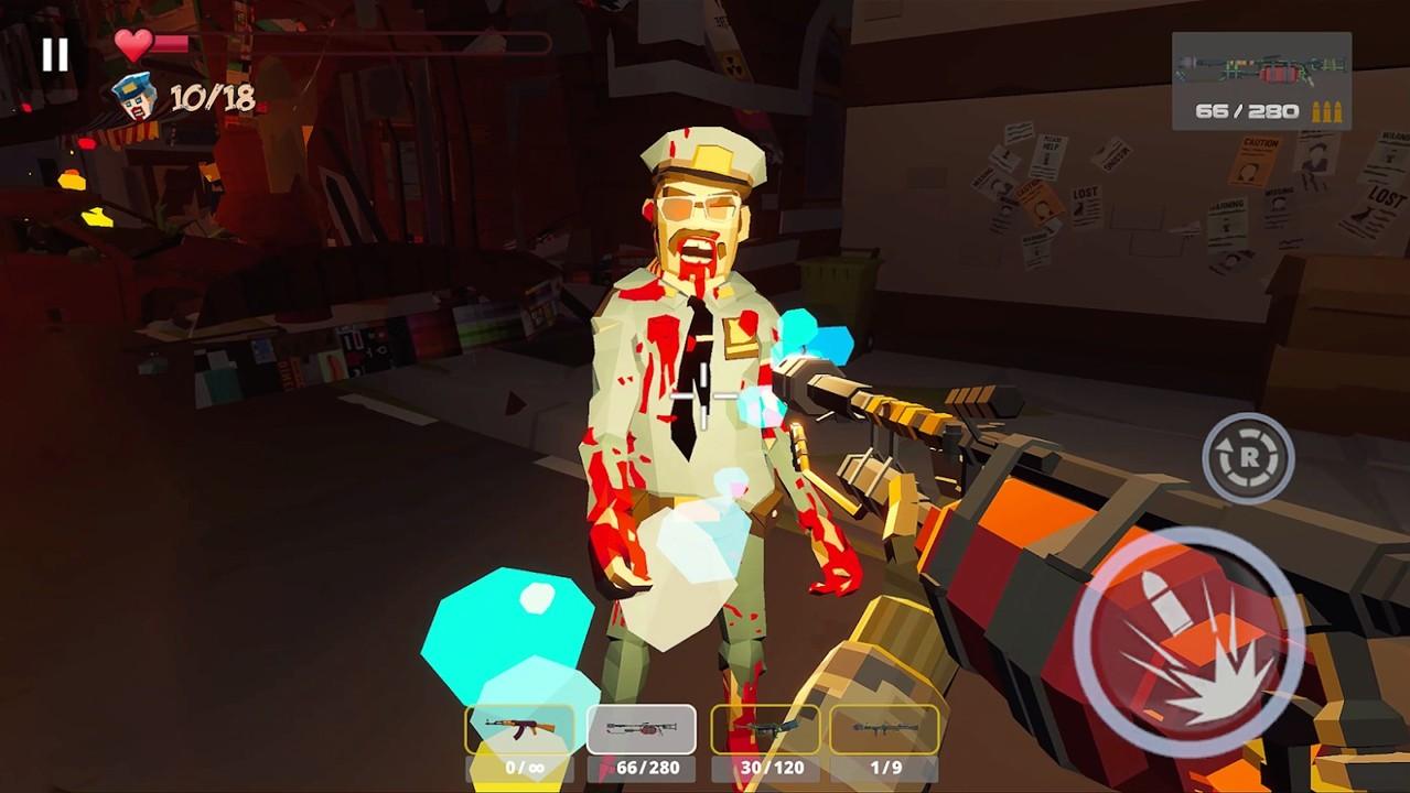 Zombie Poly(像素僵尸射击游戏) 1.1.19安卓版截图3