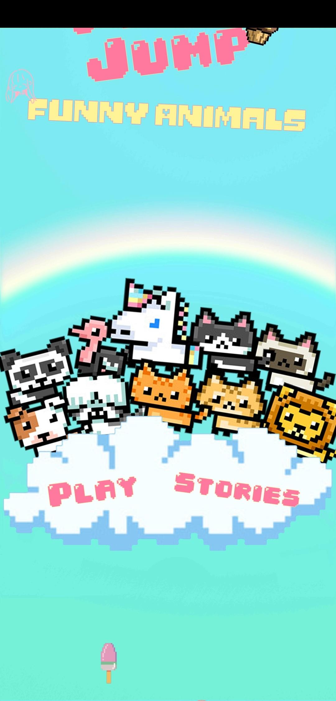 Pixel Jump: Funny Animals(彩虹小马无限金币版) 1.1.23安卓版截图1