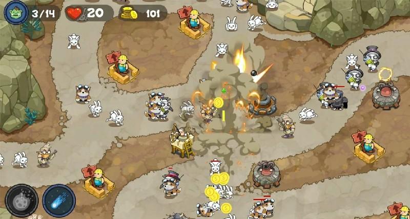 塔防王国进阶领域(Tower Defense Legends: Mercenary Stories)手游无限星星版 3.3.0修改版截图4