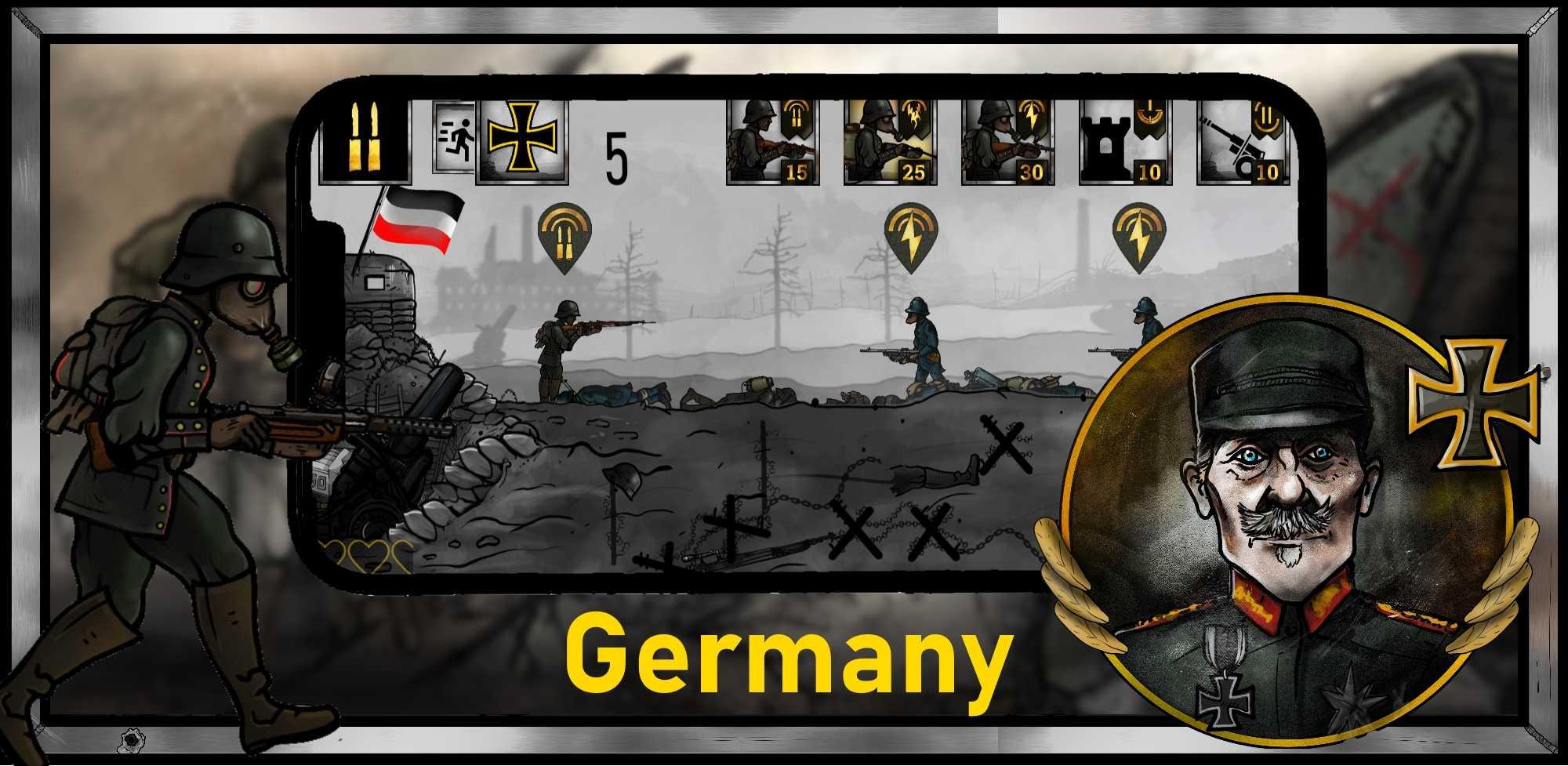 西线的黑暗最新版(Dark on the Western Front) 4.1.0安卓版截图4