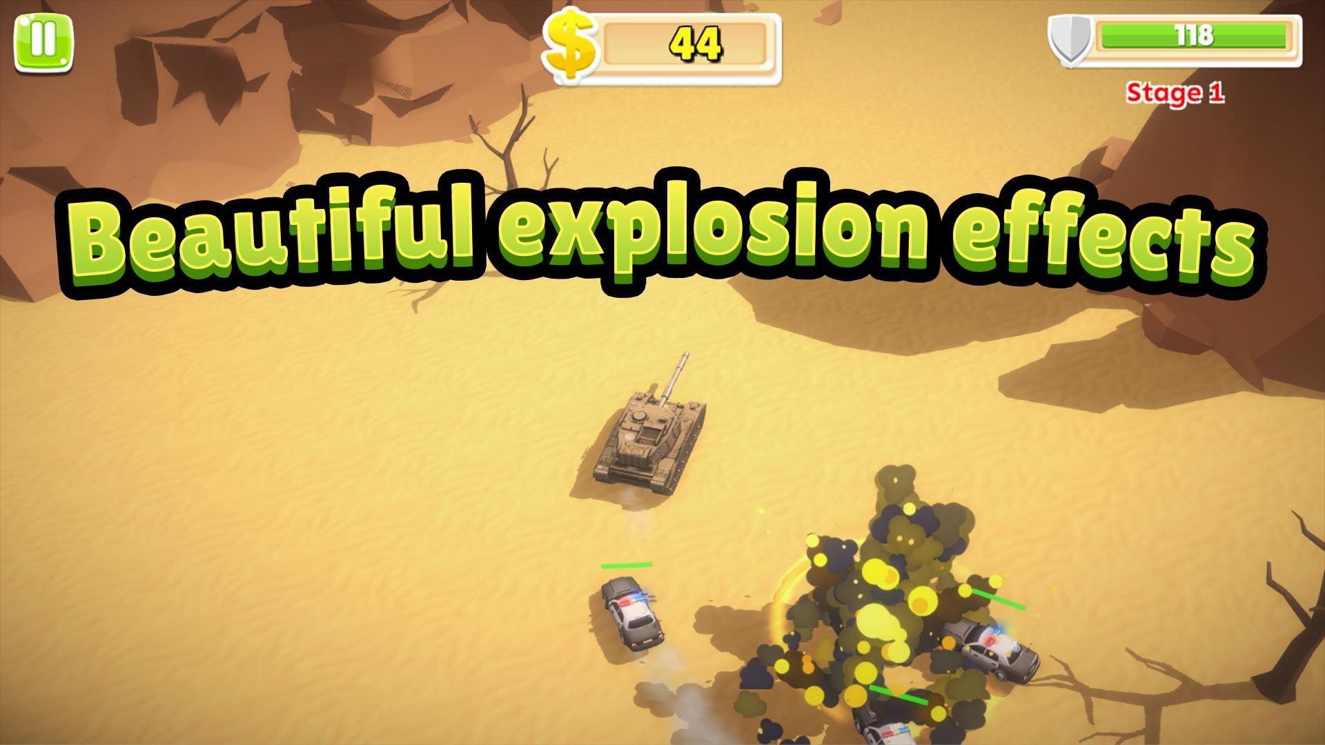 警车逃脱竞速破解版(Toon Car Chase - Endless Police Pursuit) 1.2.3.3最新版截图3