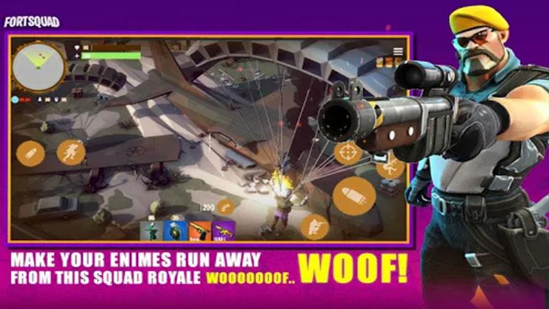 Fort Squad Royale Battle(皇家小队战役大量货币版) 2.0安卓版截图4