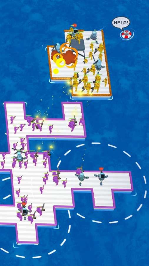 War of Rafts(木筏战争无限金钱版) 0.22.1安卓版截图3
