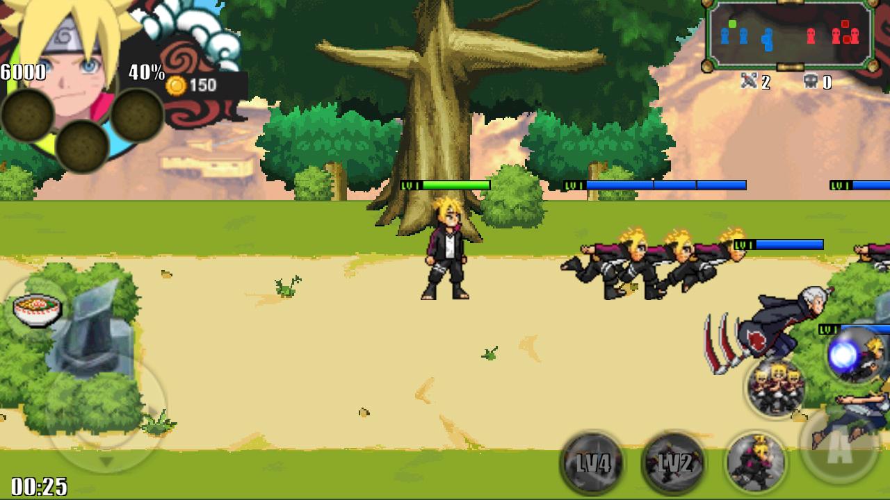 火战博人传1.1佐助&断臂部分人物技能无CD版 1.1安卓版截图3