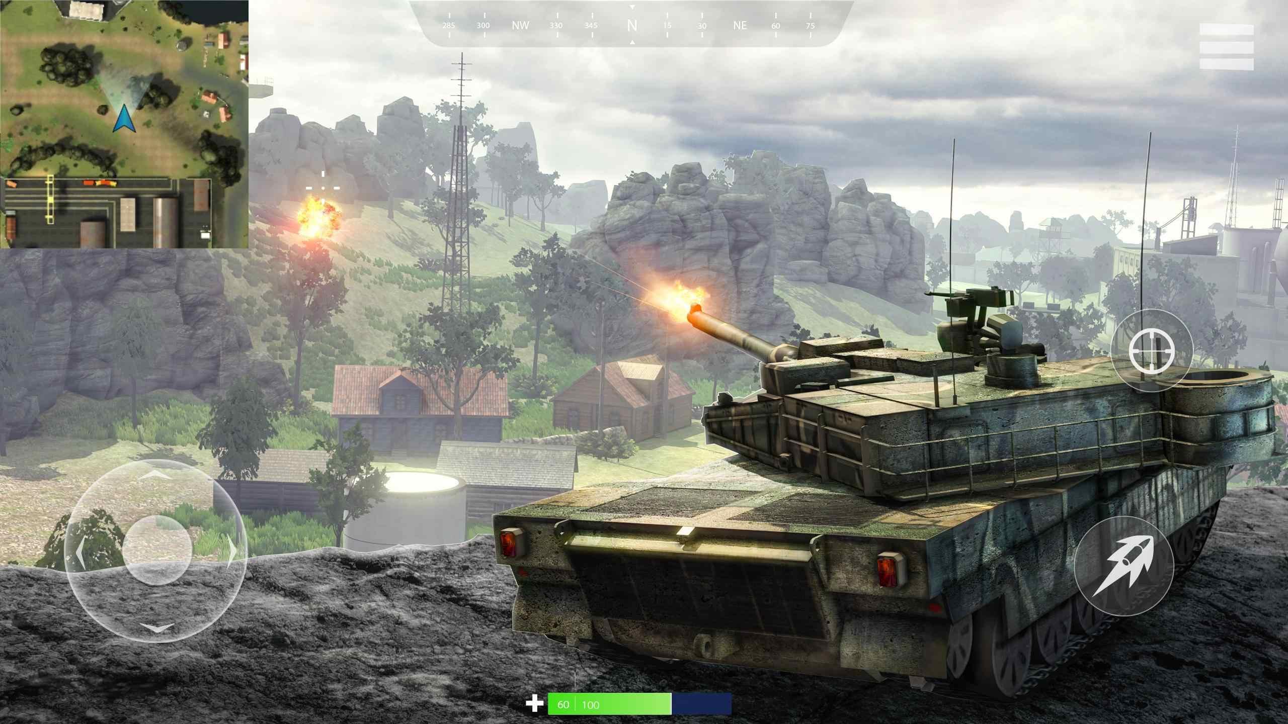 Tanks of War(坦克大战PvP闪电战无限钞票版) 1.3.2破解版截图1