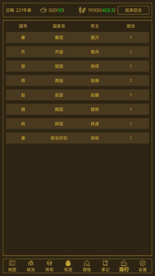 领国战争破解版 1.6.0最新版截图4