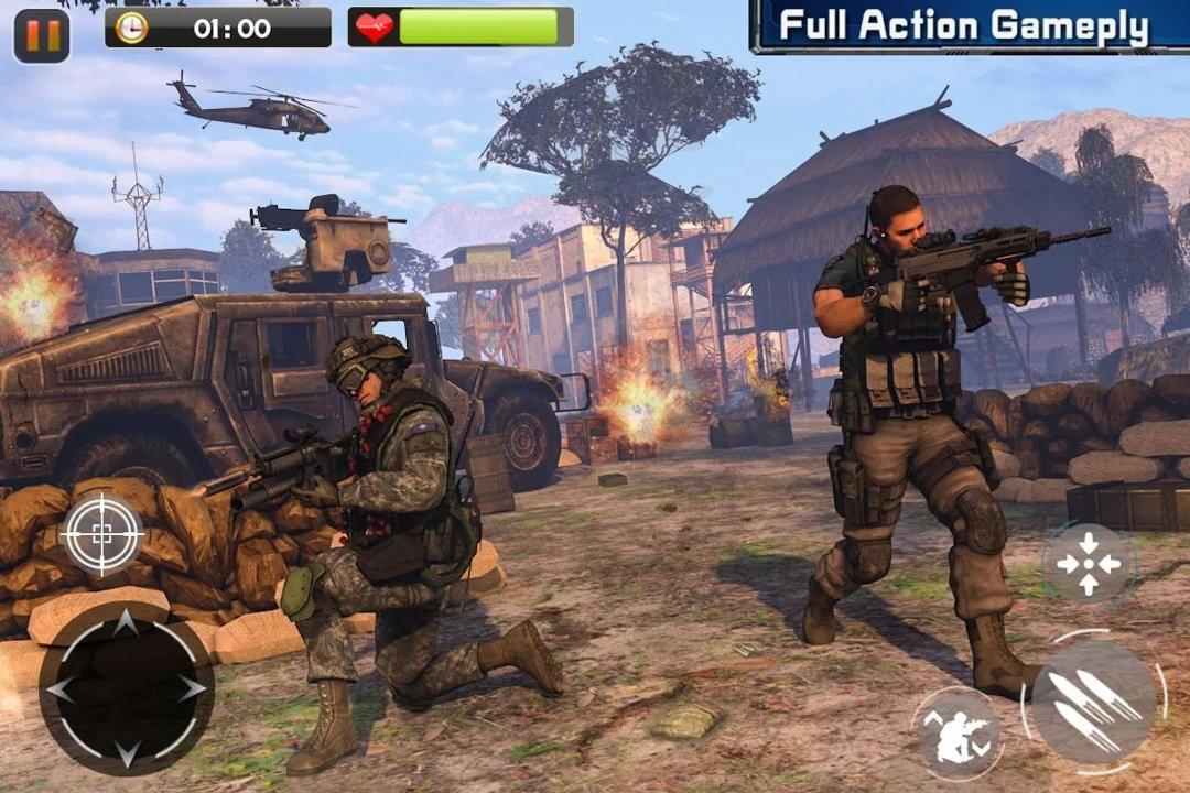 Real Commando Secret Mission(真实突击上帝模式) 18.2安卓版截图3