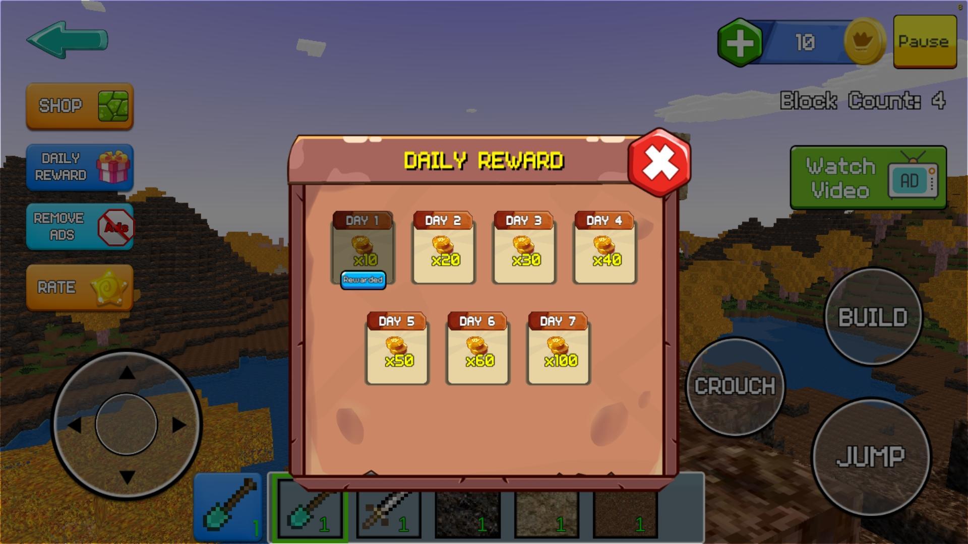 Minicraft Good: Crafting Game 2021(微型像素建造世界2021最新版破解版) 8.0手机版截图1