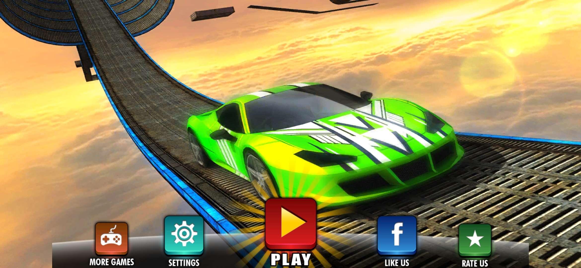 Impossible Car Tracks 3D(不可能的特技汽车轨道3D解锁车辆版) 1.7无限金币版截图2