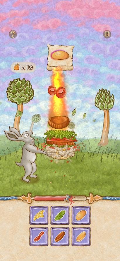 Ears and Burgers(兔子和汉堡手游) 1.5中文版截图1