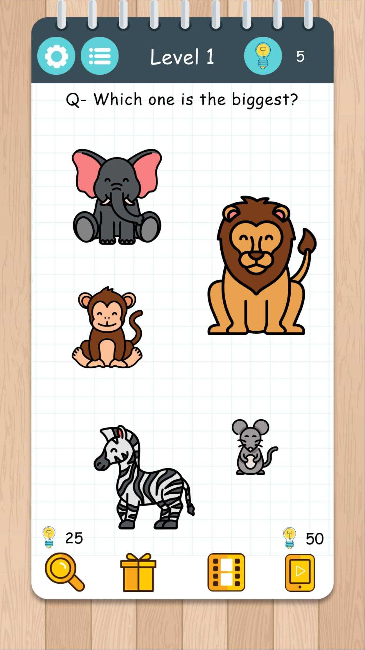 棘手的大脑谜语无限提示版 1安卓版截图2